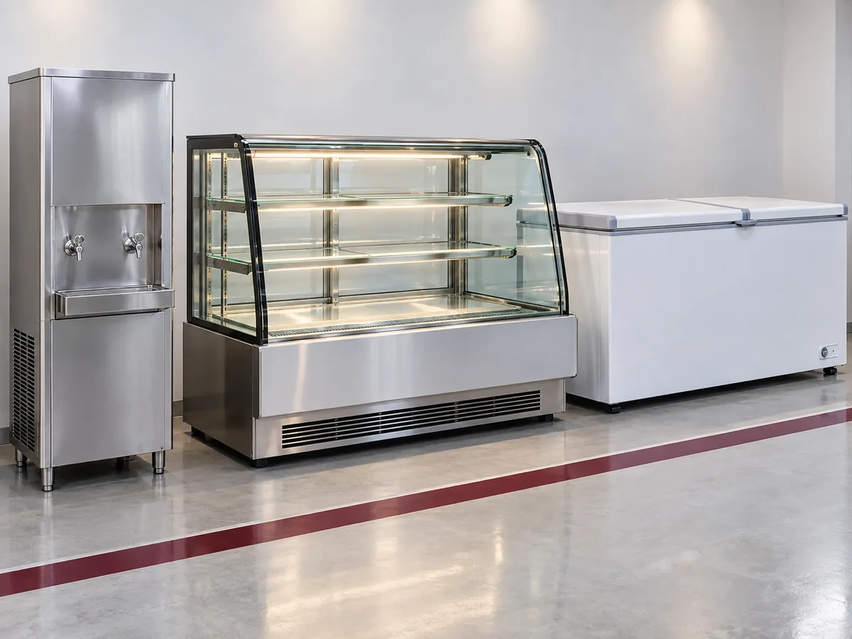 Water Coolers · Display Counters · Deep Freezers spare parts